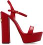 Dolce & Gabbana Sandalen met hak Rood Dames - Thumbnail 1
