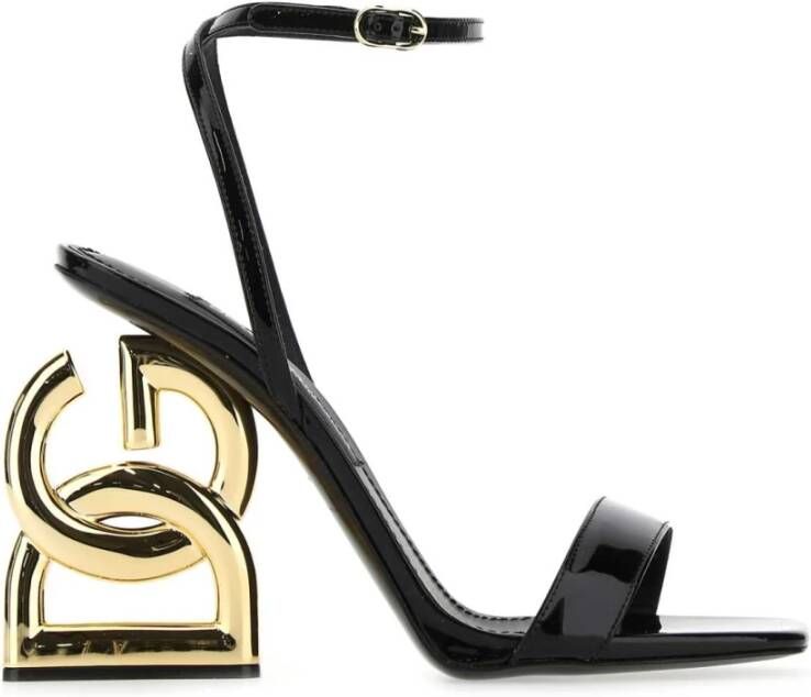 Dolce & Gabbana Hoge sandalen met hak 'Keira' Zwart Dames