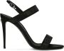 Dolce & Gabbana Zwarte sandalen met kristallen versiering en hoge hakken Black Dames - Thumbnail 1