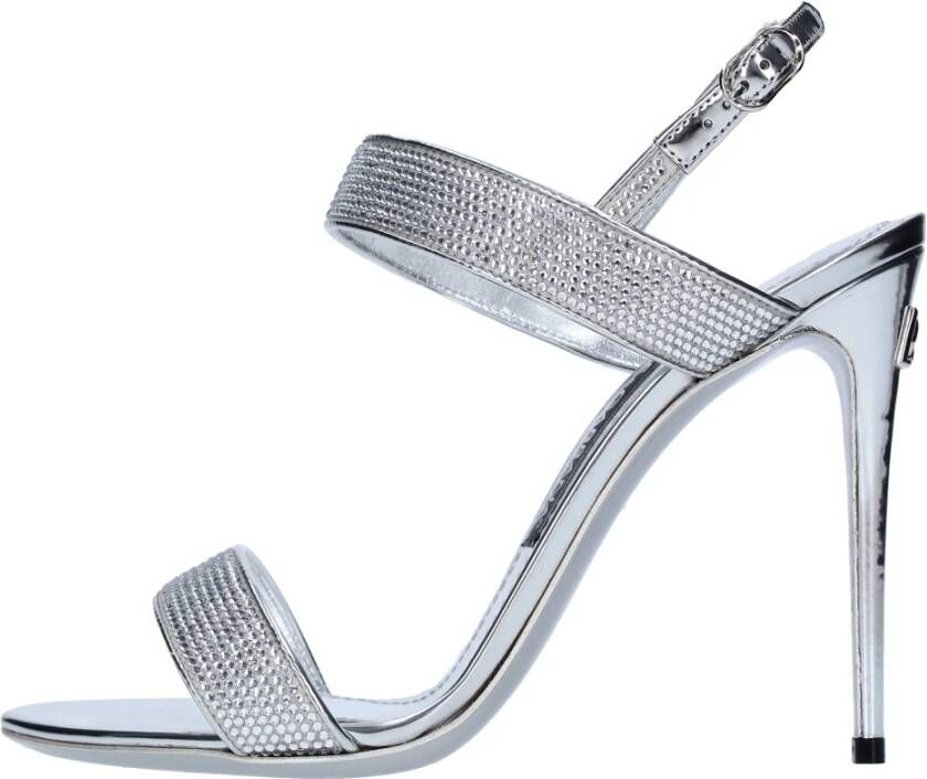 Dolce & Gabbana Sandalen Zilver Gray Dames