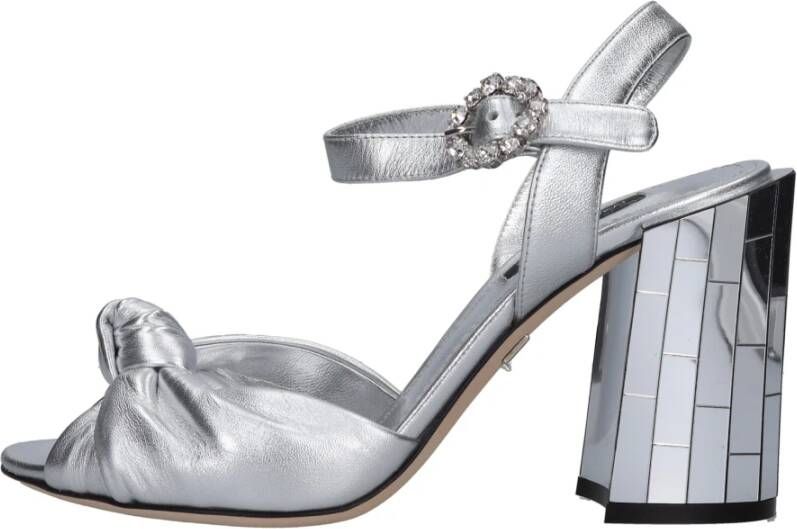 Dolce & Gabbana Sandalen Zilver Gray Dames