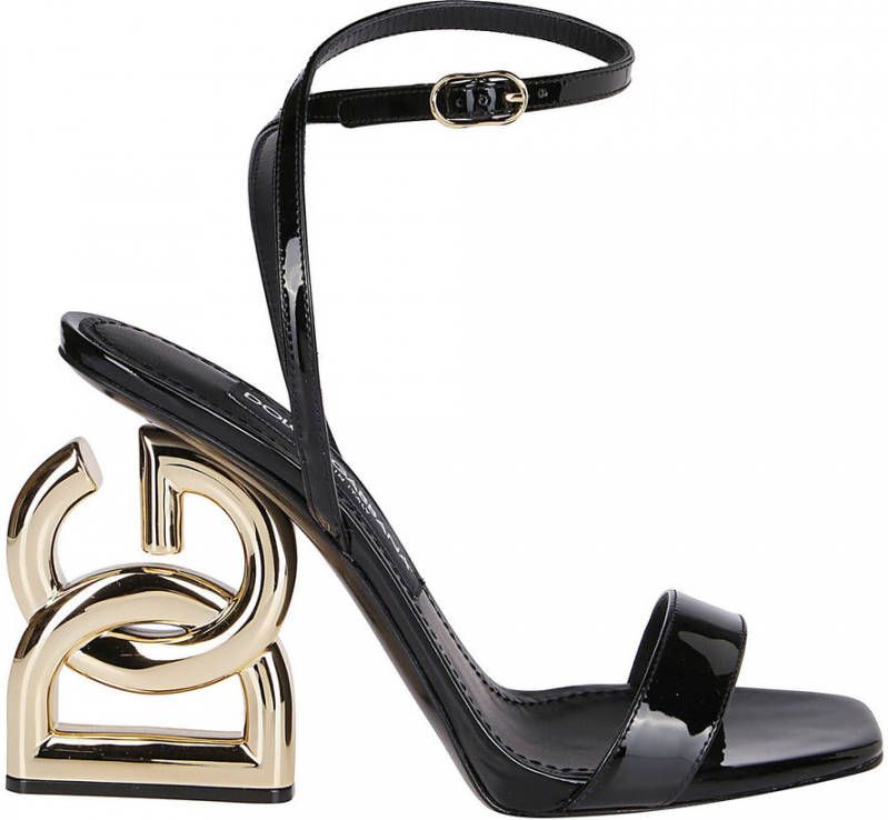 Dolce & Gabbana Hoge sandalen met hak 'Keira' Zwart Dames