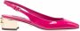 Dolce & Gabbana Fuchsia Leren Pumps met Band Pink Dames - Thumbnail 10