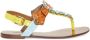 Dolce & Gabbana Flat Sandals Multicolor Dames - Thumbnail 1