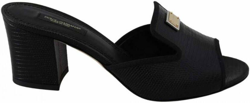 Dolce & Gabbana Sandals Zwart Dames