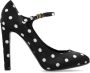 Dolce & Gabbana Satijnen hoge hakken Black Dames - Thumbnail 1