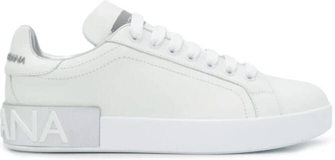 Dolce&Gabbana Sneakers Portofino Sneakers Nappa in wit