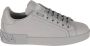 Dolce & Gabbana Verhoog je Sneaker Game met Sneaker Bassa Vitello Nappato Gray Heren - Thumbnail 4