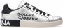 Dolce & Gabbana Portofino sneaker van kalfsleer met metallic details - Thumbnail 1