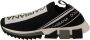 Dolce & Gabbana Black White Sorrento Sport Stretch Sneakers Zwart Heren - Thumbnail 26
