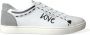 Dolce & Gabbana Wit Grijs Leren Love Milano Sneakers White Heren - Thumbnail 14