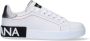 Dolce & Gabbana Portofino Sneakers Italiaanse Leren Schoenen White Dames - Thumbnail 6