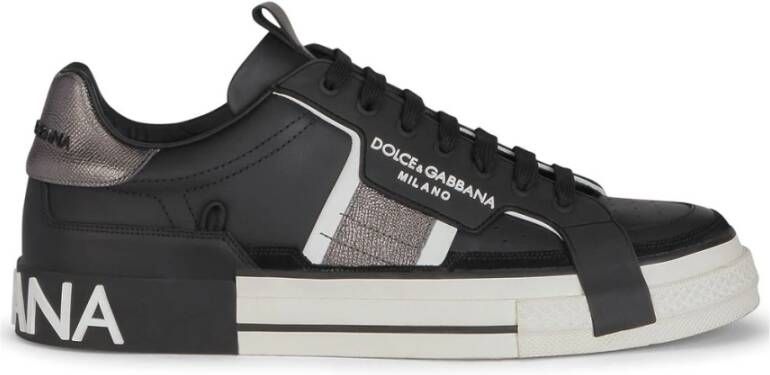 Remmen Expertise verkoudheid Dolce & Gabbana 2. Zero Custom Sneakers met contrasterende details Zwart  Heren - Schoenen.nl