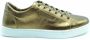 Dolce & Gabbana Metallic Leren Sneakers met Rubberen Zool Yellow Heren - Thumbnail 6