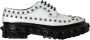 Dolce & Gabbana Stijlvolle Leren Derby Schoenen White Heren - Thumbnail 1