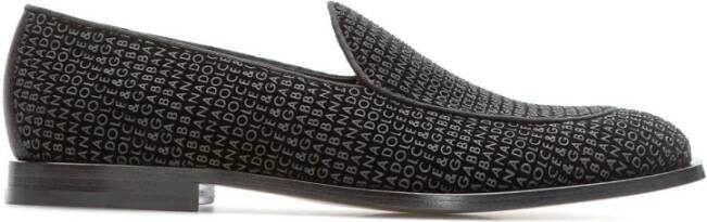 Dolce & Gabbana Stijlvolle Loafers voor Heren Black Heren