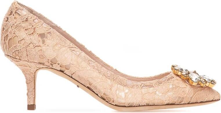 Dolce & Gabbana Stijlvolle Pumps met Cd0066Al19880240 Beige Dames