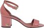 Dolce & Gabbana Stijlvolle Sandalen voor Zomeroutfits Pink Dames - Thumbnail 3