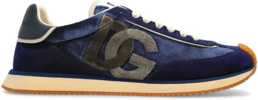 Dolce & Gabbana Stijlvolle Sneakers voor Mannen en Vrouwen Blue Heren