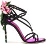 Dolce & Gabbana Stijlvolle Zomer Sandalen Black Dames - Thumbnail 1