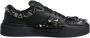 Dolce & Gabbana Studded Low-Top Lace-Up Sneakers Black Heren - Thumbnail 1