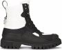 Dolce & Gabbana Trekking Boots Leren Binnenzool Rubberen Zool Black Dames - Thumbnail 10