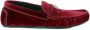 Dolce & Gabbana Velvet Loafers voor Mannen Red Heren - Thumbnail 1