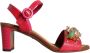 Dolce & Gabbana Versierde Keira Sandalen met Gesp Sluiting Pink Dames - Thumbnail 1