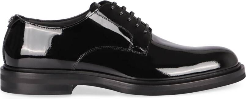 Dolce & Gabbana Veterschoenen Derby Altavilla Lijn Black Heren