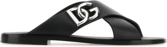 Dolce & Gabbana Stijlvolle Sandalen voor de Zomer Black Heren