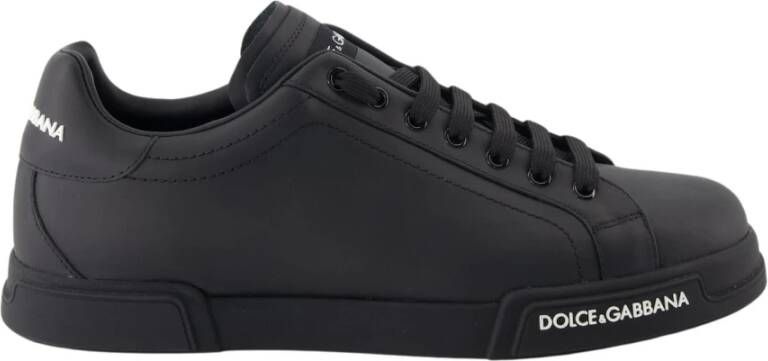 Dolce & Gabbana Vetersluiting in leer in meerdere kleuren Black Heren