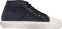 Dolce & Gabbana Vintage Mid-Top Sneakers Made in Italy Blue Heren - Thumbnail 7