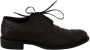 Dolce & Gabbana Zwarte Leren Wingtip Oxford Dress Schoenen Red Heren - Thumbnail 2