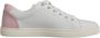 Dolce & Gabbana Wit Roze Leren Lage Sneakers White Dames - Thumbnail 1