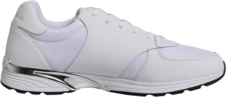 Dolce & Gabbana Witte Casual Logo Sneakers White Heren