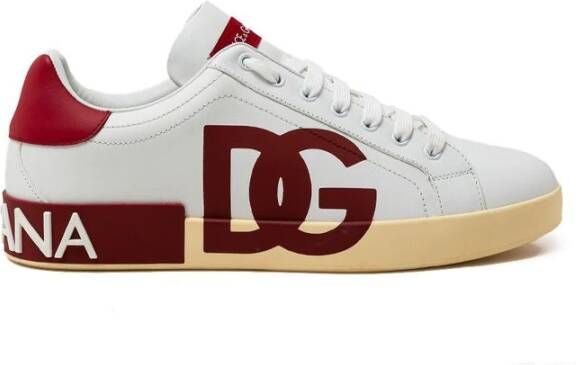 Dolce & Gabbana Portofino DG Veterschoenen White Heren