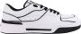 Dolce & Gabbana Witte Leren Sneakers voor Mannen White Heren - Thumbnail 1