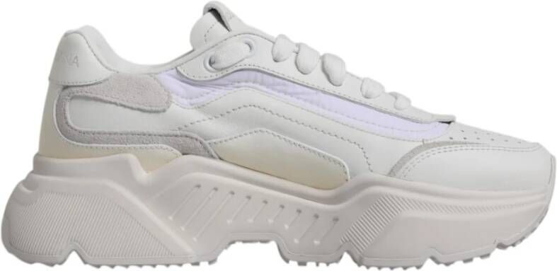 Dolce & Gabbana Witte Logo Sneakers Hoogwaardig vakmanschap White Dames