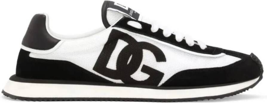 Dolce & Gabbana Witte Sneakers Multicolor Heren