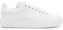 Dolce & Gabbana Witte Leren Sneakers met Ingegraveerd Logo White Dames - Thumbnail 16