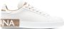 Dolce & Gabbana Witte Goudkleurige Sneakers met Merkhielstuk White Dames - Thumbnail 1