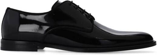 Dolce & Gabbana Zakelijke Schoenen Zwarte Derby Schoenen Black Heren