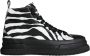 Dolce & Gabbana Zebra High Top Sneakers Black Heren - Thumbnail 1