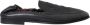 Dolce & Gabbana Zwart Logo Geborduurde Leren Loafer Heren Jurk Schoenen Black Heren - Thumbnail 1