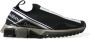 Dolce & Gabbana Black White Sorrento Sport Stretch Sneakers Zwart Heren - Thumbnail 10