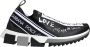 Dolce & Gabbana Zwart Wit Sorrento Sneakers Rubber Zool Black Dames - Thumbnail 1