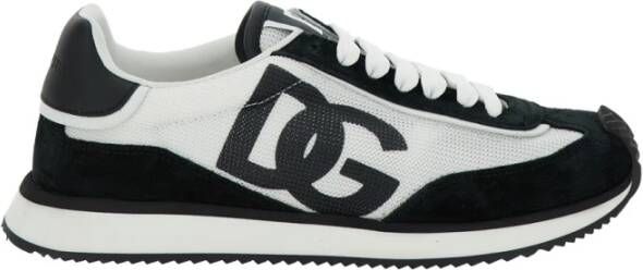 Dolce & Gabbana Zwarte Aria Sneakers Black Dames