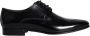 Dolce & Gabbana Zwarte Derby Heren Jurkschoenen van Kalfsleer Black Heren - Thumbnail 1