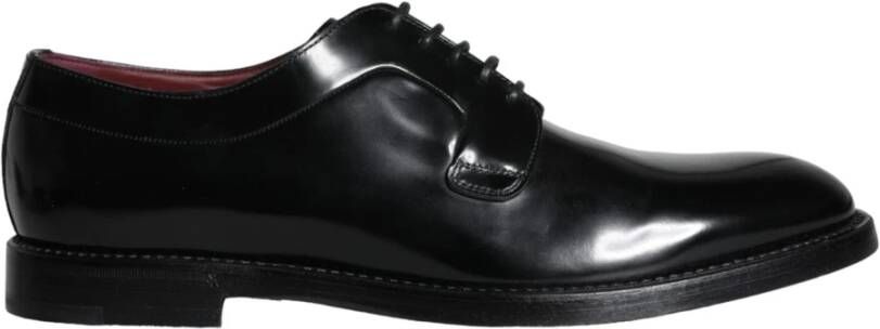 Dolce & Gabbana Zwarte Derby Heren Schoenen Black Heren