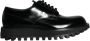 Dolce & Gabbana Zwarte Derby Schoenen van Kalfsleer Black Heren - Thumbnail 1